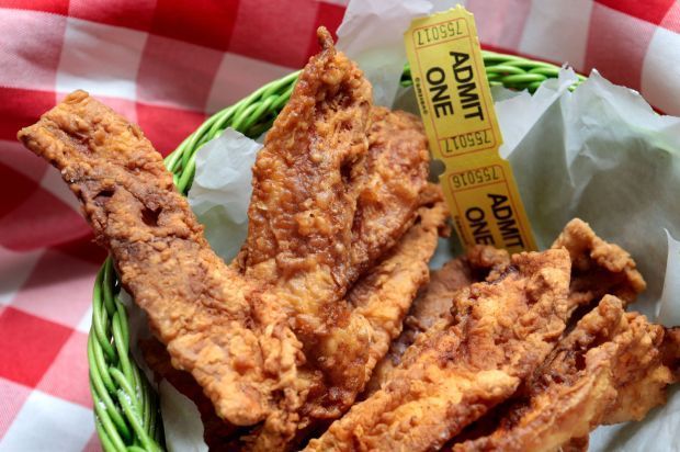 Chicken-fried bacon
